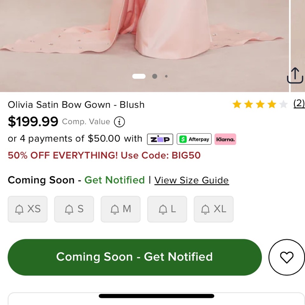Elegant Pink Evening Gown with Bow Detail